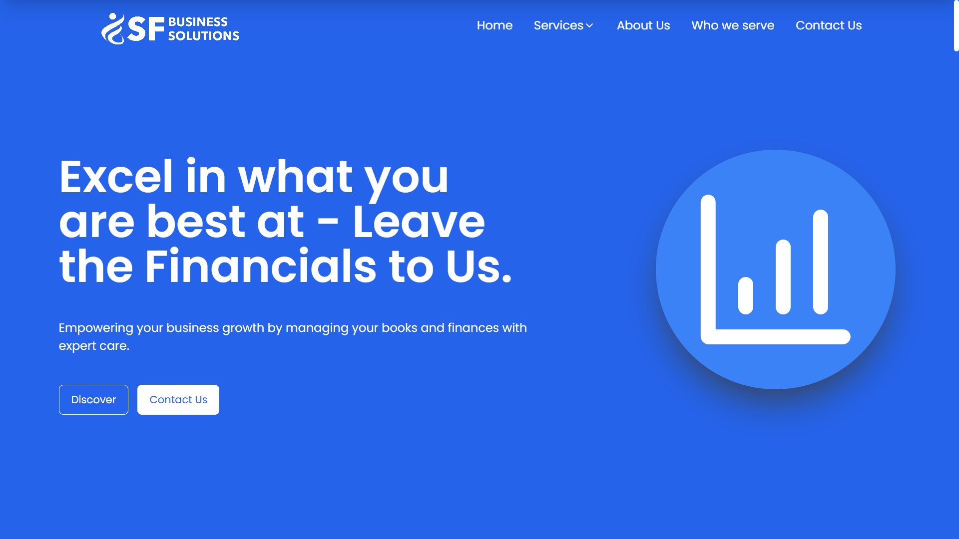 SF Business Solutions Website